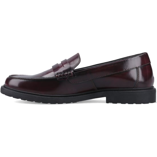 Hush Puppies Verity Slip-On Leder Damen Plüsch Loafers - Image 4