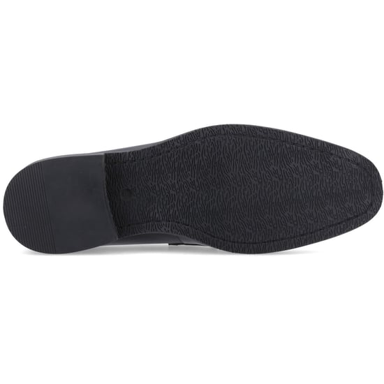 Hush Puppies Moses Leder Herren Schwarz Slipper - Image 3