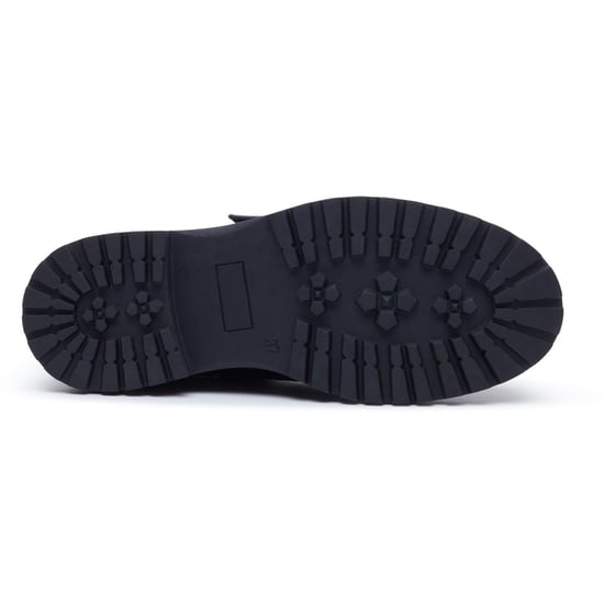 Hush Puppies Orla Nonne Leder Damen Schwarze Slipper - Image 4