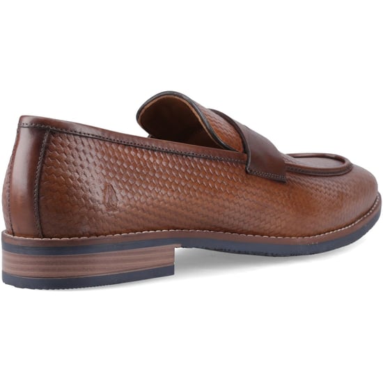 Hush Puppies Mitchell Leder Herren Tan Slipper - Image 2