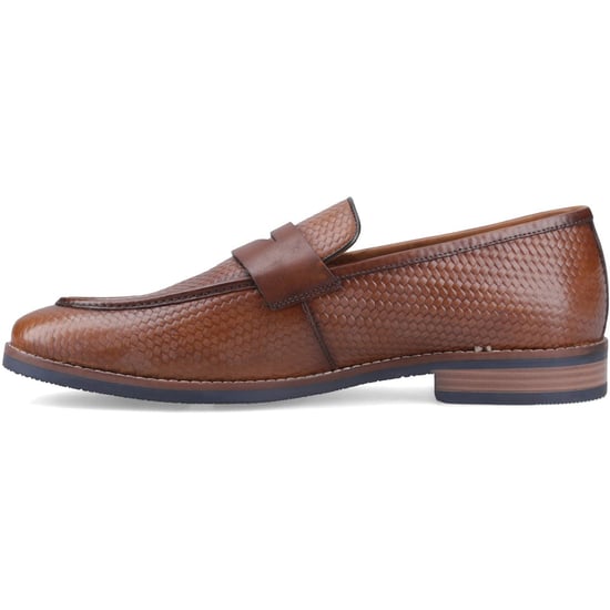 Hush Puppies Mitchell Leder Herren Tan Slipper - Image 4