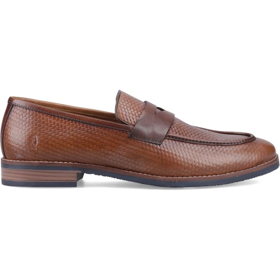 Hush Puppies Mitchell Leder Herren Tan Slipper - Image 5