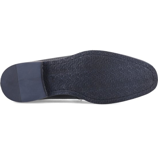 Hush Puppies Mitchell Leder Schwarze Herren Slipper - Image 3