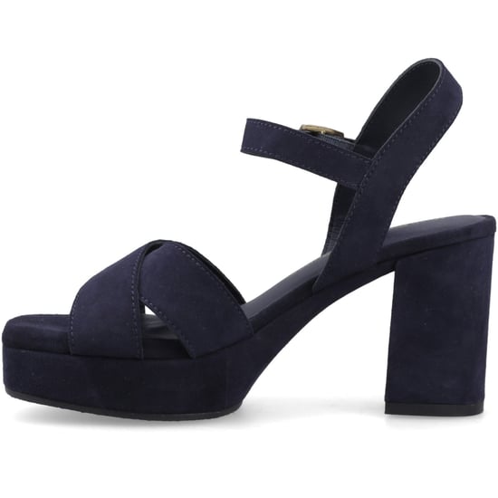 Hush Puppies Ophelia Suede Women's Navy Sandals - Image 4