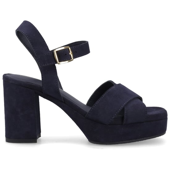 Hush Puppies Ophelia Suede Women's Navy Sandals - Image 5