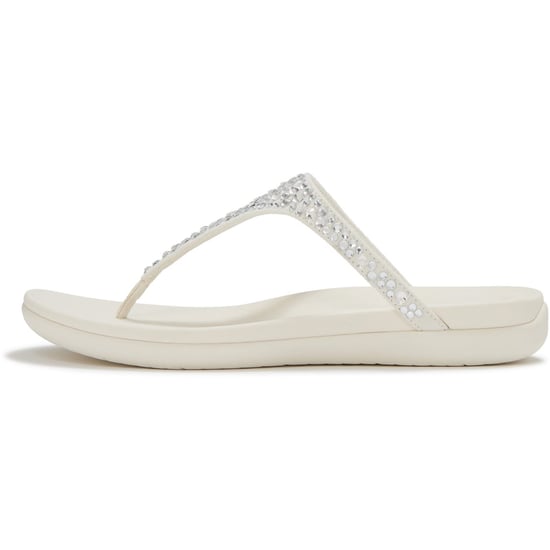 Fitflop Solay Misch-Kristall Textil Damen Creme Sandalen - Image 4