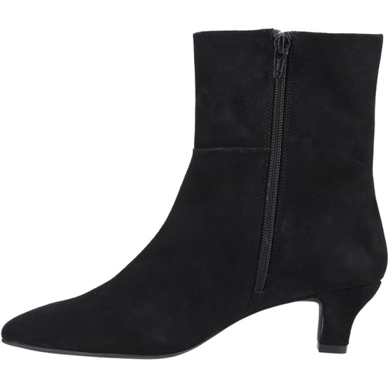 Hush Puppies Nahla Absatzleder Damen schwarze Ankle Boots - Image 4