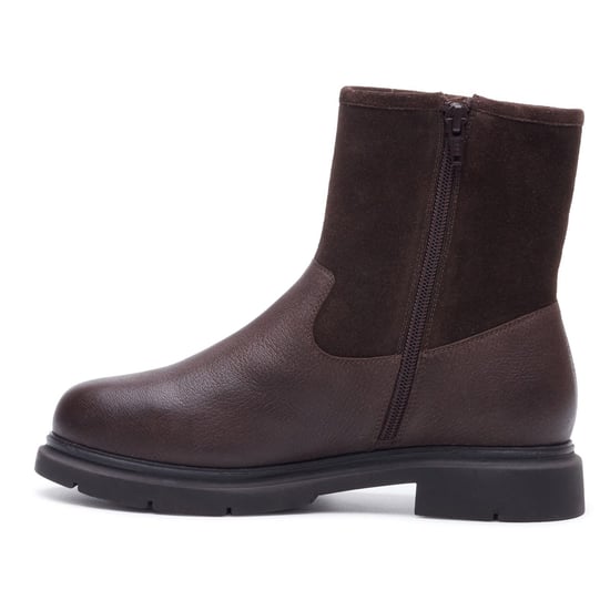 Hush Puppies Charlotte Leder Damen BRAUNE Stiefel - Image 6