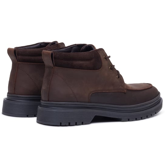 Hush Puppies Jerome Chukka Leder Herren BROWN Stiefeletten - Image 2
