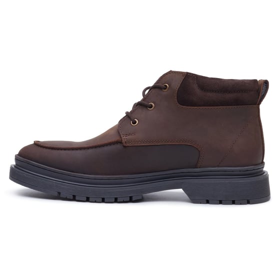 Hush Puppies Jerome Chukka Leder Herren BROWN Stiefeletten - Image 6