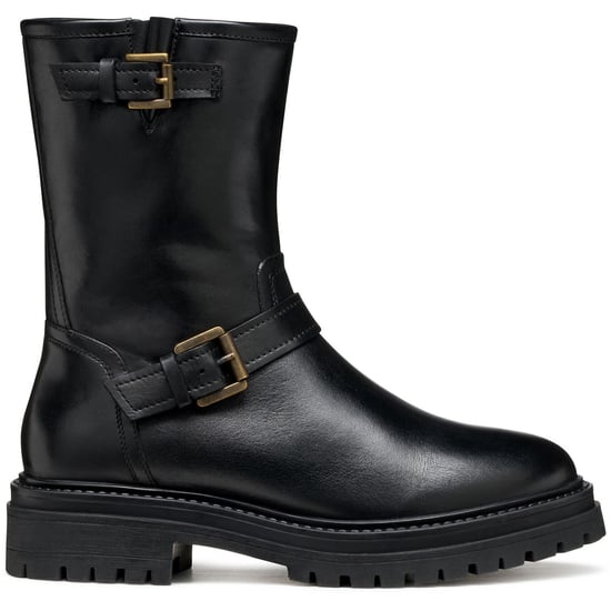 Geox D Iridea D Leder Damen Schwarz Stiefel - Image 5