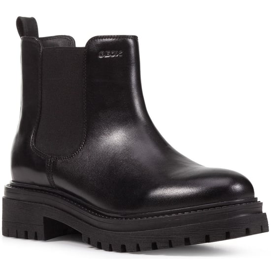 Geox D Iridea B Leder Damenstiefel Schwarz - Image 1