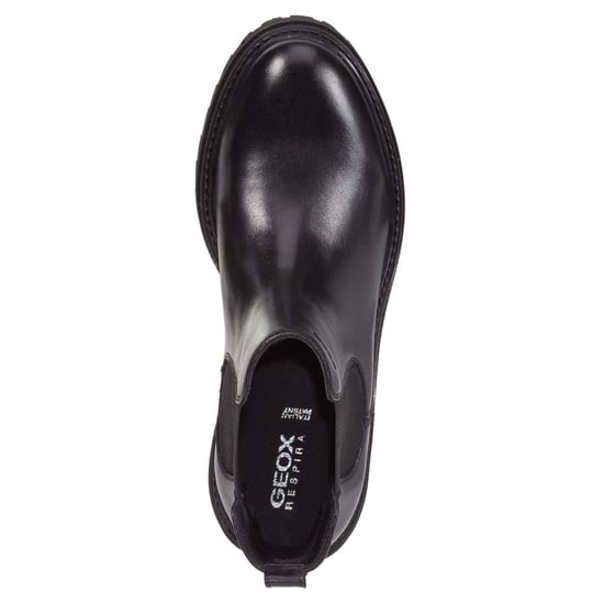 Geox D Iridea B Leder Damenstiefel Schwarz - Image 4