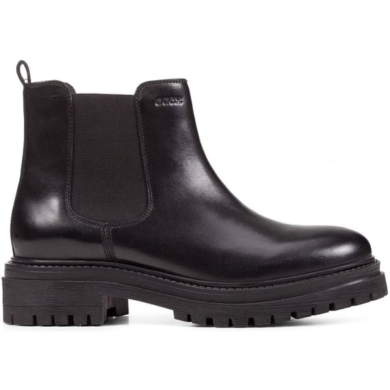 Geox D Iridea B Leder Damenstiefel Schwarz - Image 5