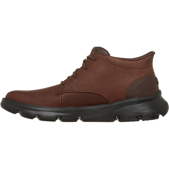 Skechers Arch Fit Garza Ridley Leder Herren Braun Stiefeletten - Image 4