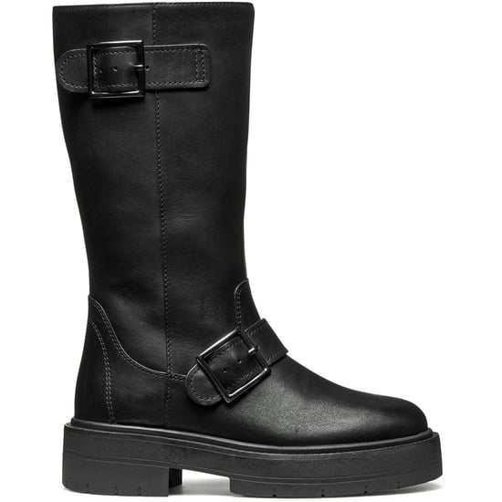 Geox D Spherica EC7 Lederstiefel für Damen in Schwarz - Image 5