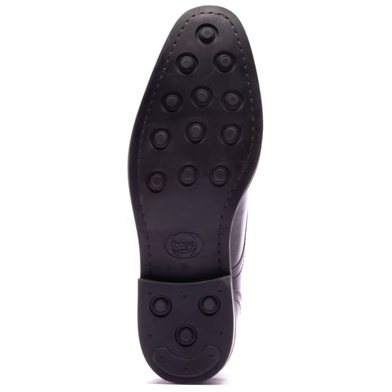Base London Belgrave Leder Herren SCHWARZE Stiefeletten - Image 3