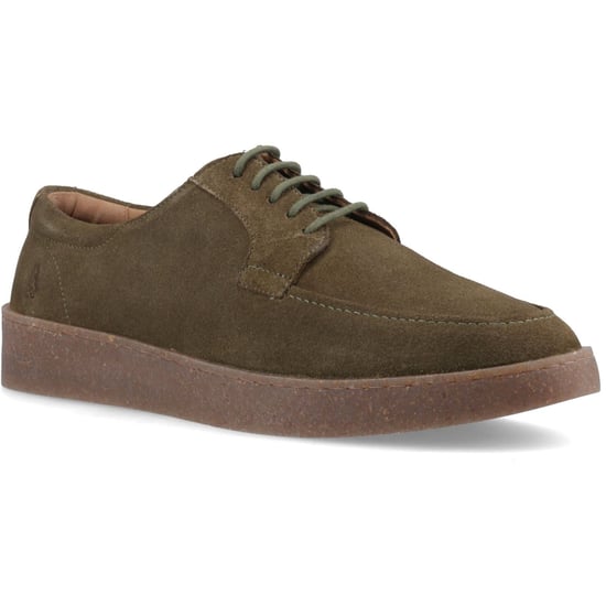 Hush Puppies Rafael Wildleder Herren Khaki Schnürschuhe - Image 1