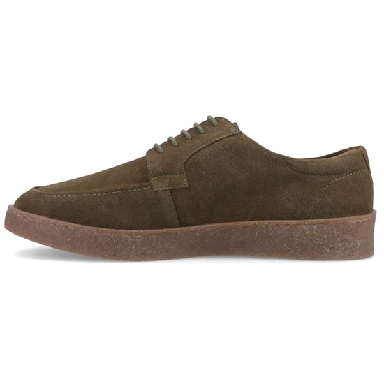 Hush Puppies Rafael Wildleder Herren Khaki Schnürschuhe - Image 4