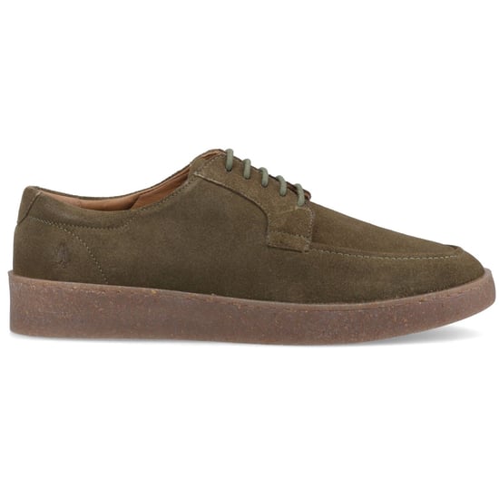 Hush Puppies Rafael Wildleder Herren Khaki Schnürschuhe - Image 5