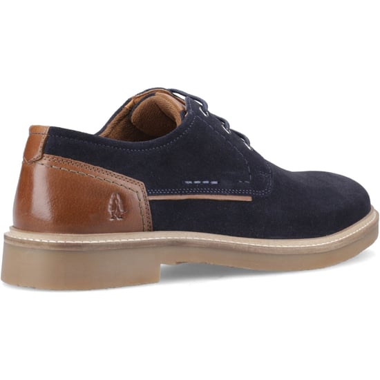 Hush Puppies Guy Leder Herren Schnürschuhe in Marineblau - Image 2