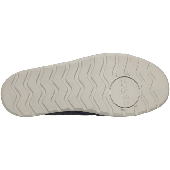 Skechers Arch Fit Solano 2.0 Rey Leder Herren Navy Wildleder Schnürschuhe - Image 2