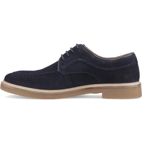 Hush Puppies Genny Leder Herren Schnürschuhe in Marineblau - Image 4
