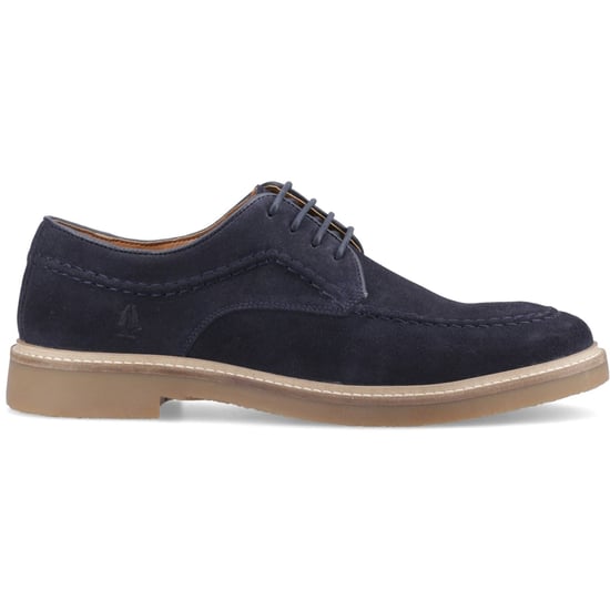 Hush Puppies Genny Leder Herren Schnürschuhe in Marineblau - Image 5