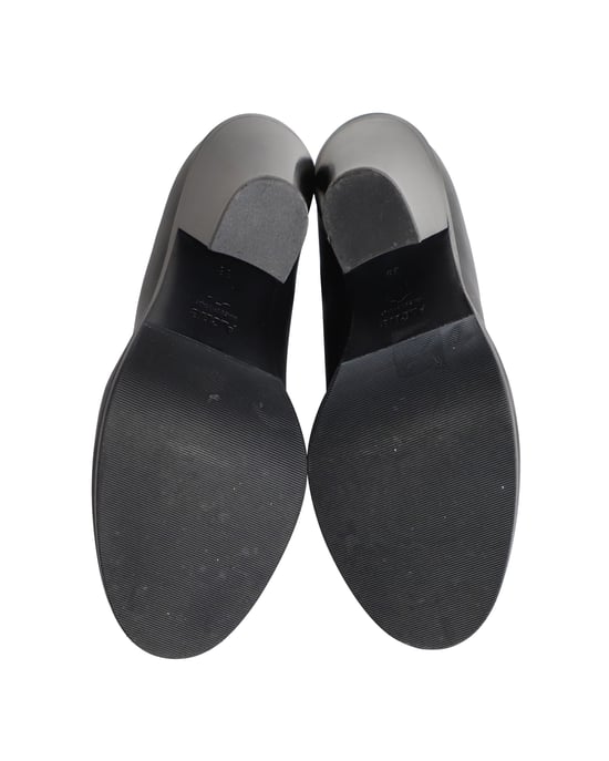 Acne Studios Star Stiefeletten aus schwarzem Leder - Image 5