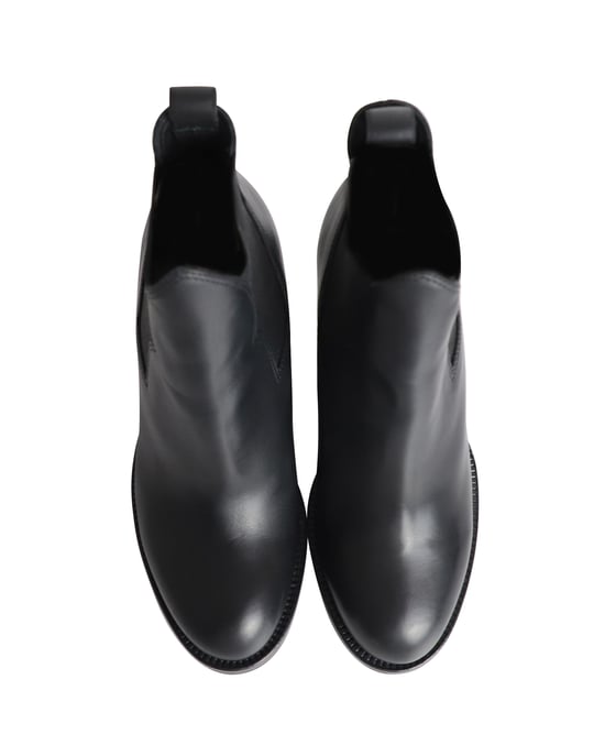 Acne Studios Star Stiefeletten aus schwarzem Leder - Image 6