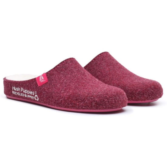 Hush Puppies Der gute Hausschuh Polyester Damen Bordeaux Hausschuhe - Image 3