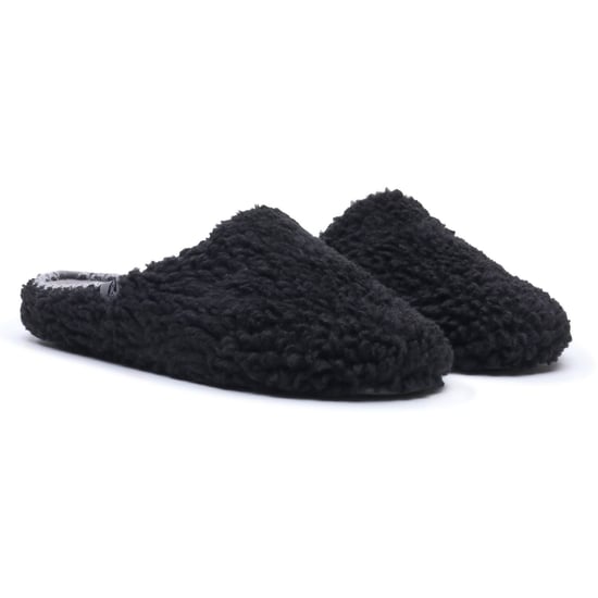 Hush Puppies Good Teddy Polyester Herren Schwarz Hausschuhe - Image 2
