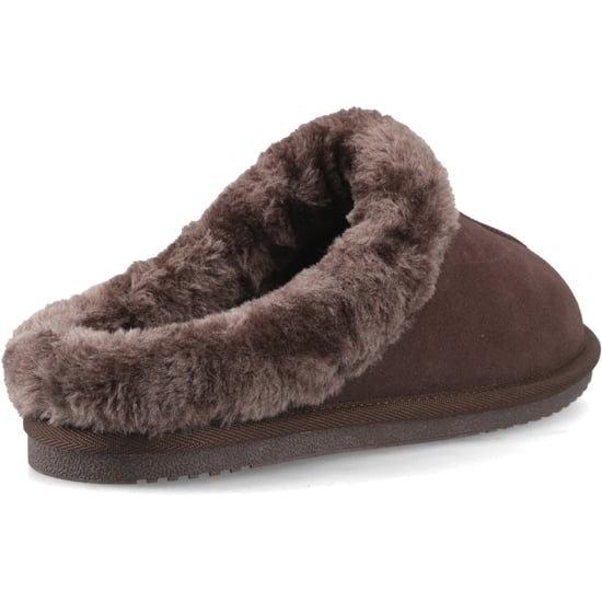 Hush Puppies Amara Wildleder Damen Schokoladenhausschuhe - Image 2