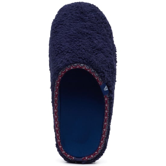 Hush Puppies Good Teddy Polyester Herren Hausschuhe NAVY - Image 5