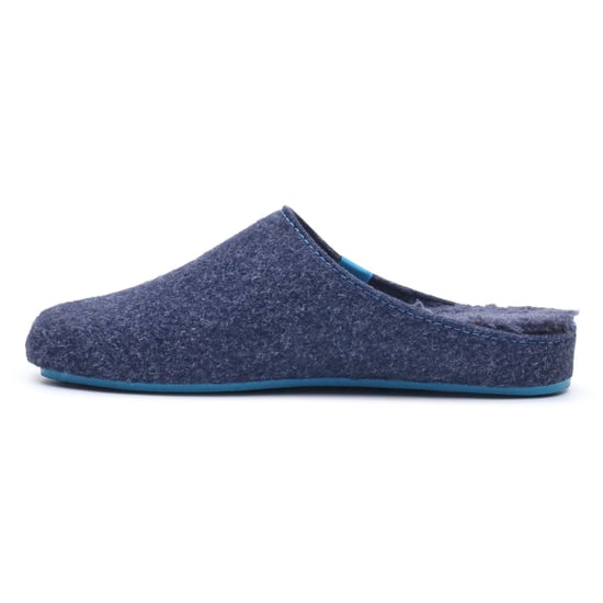 Hush Puppies Die guten Polyester Herren Hausschuhe in Marineblau - Image 6
