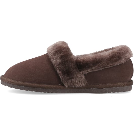 Hush Puppies Ariel Wildleder Damen Schokoladenhausschuhe - Image 4