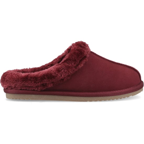 Hush Puppies Amara Wildleder Damen Bordeaux Hausschuhe - Image 3