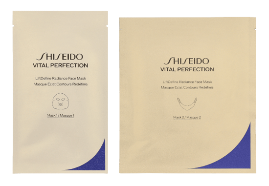 Shiseido Vital Perfection LiftDefine Radiance Gesichtsmasken-Set - Image 2