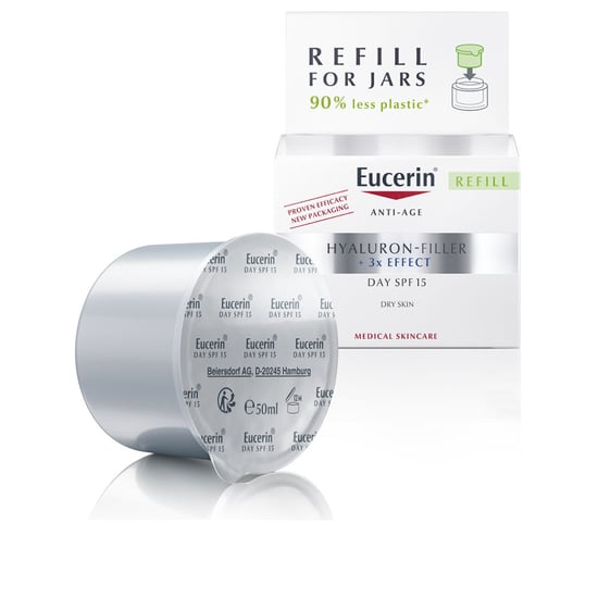 Hyaluron Filler Tagespflege für trockene Haut Spf15 Nachfüllung 50 ml - Image 1