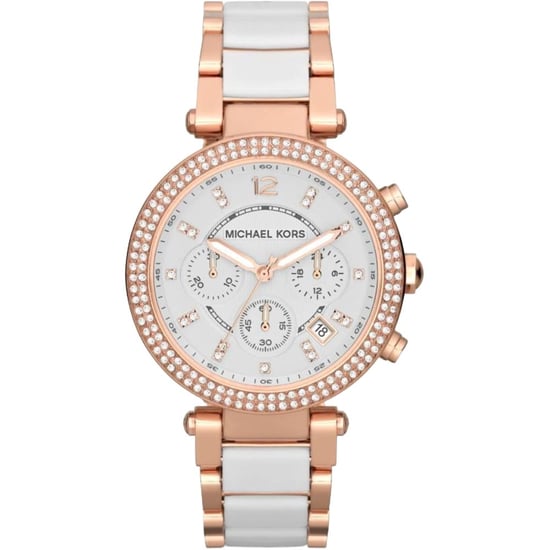 Michael Kors MK5774 Parker Chronograph Zweifarbige Damenuhr - Image 1