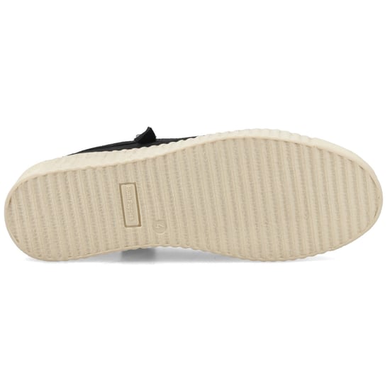 Hush Puppies Tara Wildleder Leder Damen Schwarz Sneakers - Image 3