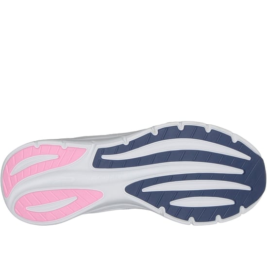 Skechers Arch Fit 3.0 Textil Damen Weißes Mesh/Multi Trim Trainer - Image 2