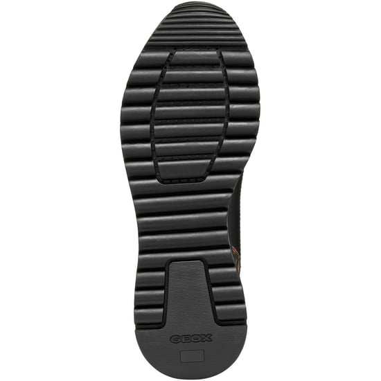 Geox D Desya A Leder Damen schwarze Sneaker - Image 3