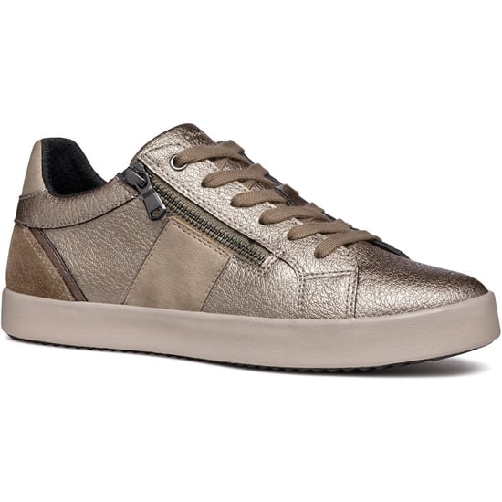 Geox D Blomiee E Damen Taupe Sneaker - Image 1