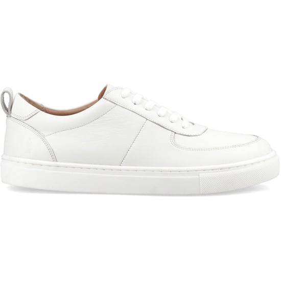 Hush Puppies Ciro Leder Herren WEISSE Sneaker - Image 3