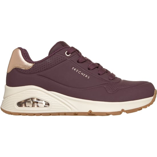 Skechers Uno - Golden Air Polyurethan Damen WINE Sneakers - Image 4
