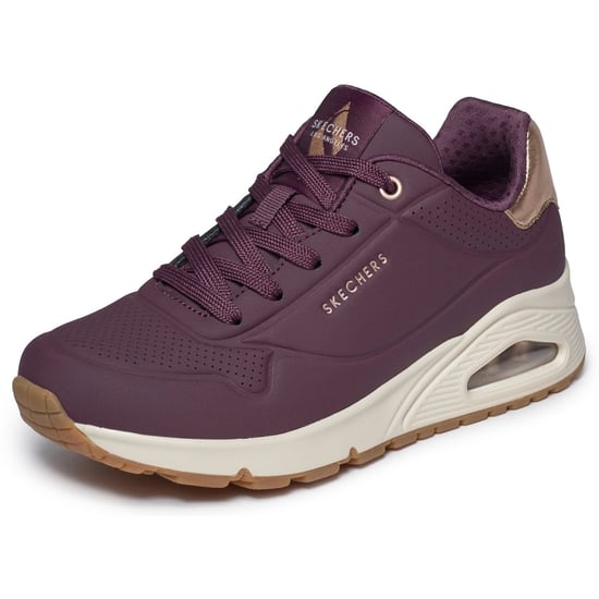 Skechers Uno - Golden Air Polyurethan Damen WINE Sneakers - Image 5
