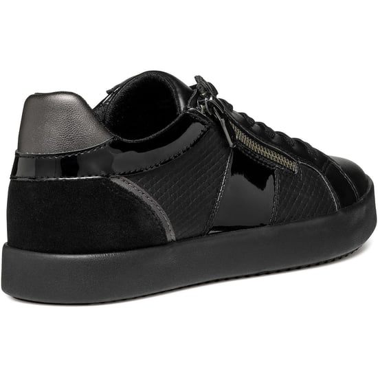 Geox D Blomiee E Damen Schwarze Sneakers - Image 2