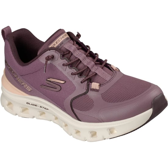 Skechers Glide-Step Pro Textil Damen Plum Netz/Synthetik/Peach Besatz Trainingsschuhe - Image 1