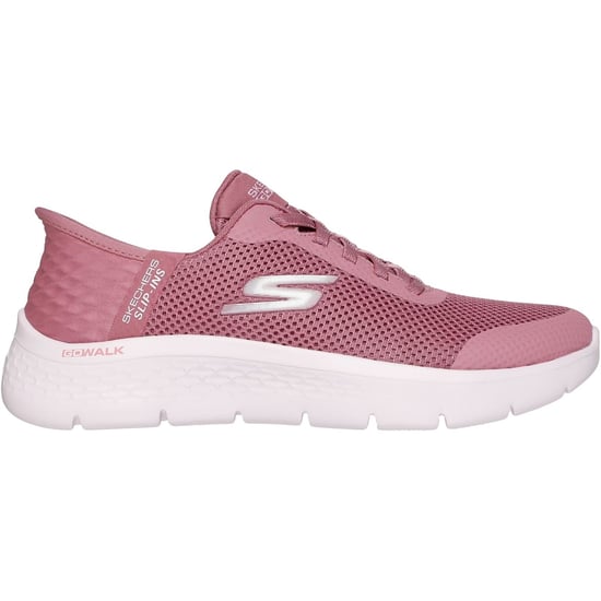 Skechers GO WALK Flex Grand Entry Textil Damen Rose Textil/Trim Sportlichschuhe - Image 4